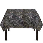 Indian Boho Elephant Pattern Print Tablecloth