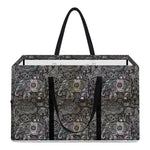Indian Boho Elephant Pattern Print Utility Tote Bag