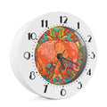 Indian Boho Hippie Elephant Print Alarm Clock