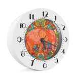 Indian Boho Hippie Elephant Print Alarm Clock