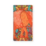 Indian Boho Hippie Elephant Print Baby Crib Sheet