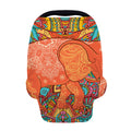 Indian Boho Hippie Elephant Print Baby Seat Cover