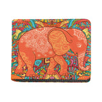 Indian Boho Hippie Elephant Print Bifold Wallet