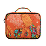 Indian Boho Hippie Elephant Print Briefcase Bible Bag