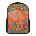 Indian Boho Hippie Elephant Print Casual Backpack
