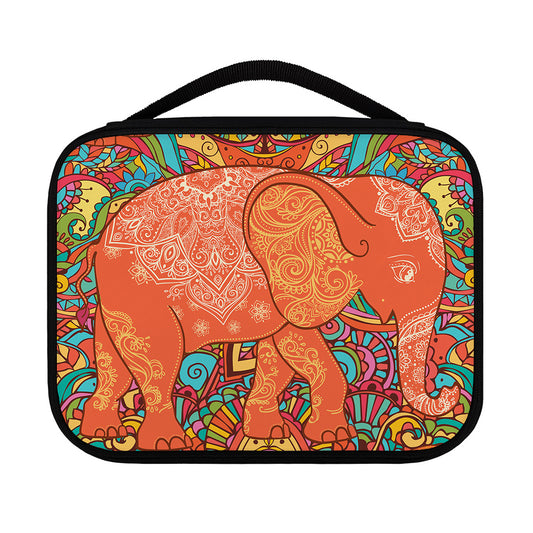 Indian Boho Hippie Elephant Print Classic Bible Case