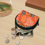 Indian Boho Hippie Elephant Print Coin Purse