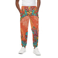 Indian Boho Hippie Elephant Print Cotton Sweatpants