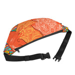 Indian Boho Hippie Elephant Print Fanny Pack