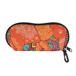 Indian Boho Hippie Elephant Print Glasses Case
