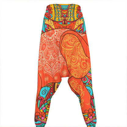 Indian Boho Hippie Elephant Print Hammer Pants