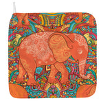 Indian Boho Hippie Elephant Print Hand Towel