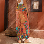 Indian Boho Hippie Elephant Print Harem Pants