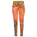 Indian Boho Hippie Elephant Print High-Waisted Pocket Leggings