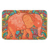 Indian Boho Hippie Elephant Print Indoor Door Mat