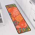 Indian Boho Hippie Elephant Print Long Kitchen Mat