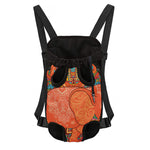 Indian Boho Hippie Elephant Print Pet Carrier Backpack