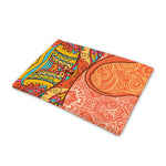 Indian Boho Hippie Elephant Print Pet Cooling Mat Cover