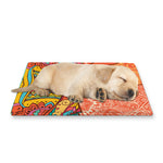 Indian Boho Hippie Elephant Print Pet Cooling Mat Cover