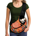 Indian Boho Hippie Elephant Print Pet Sling Carrier
