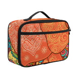 Indian Boho Hippie Elephant Print Portable Lunch Bag