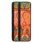 Indian Boho Hippie Elephant Print Refrigerator Handle Covers