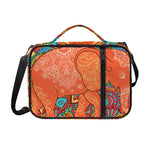 Indian Boho Hippie Elephant Print Shoulder Strap Bible Bag