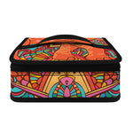 Indian Boho Hippie Elephant Print Small Lunch Bag