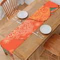 Indian Boho Hippie Elephant Print Table Runner