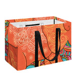 Indian Boho Hippie Elephant Print Utility Tote Bag