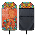 Indian Boho Hippie Elephant Print Waterproof Car Seat Cover
