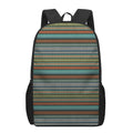 Indian Ethnic Pattern Print 17 Inch Backpack