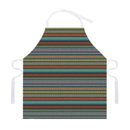Indian Ethnic Pattern Print Adjustable Apron