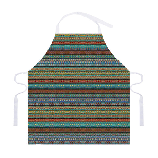 Indian Ethnic Pattern Print Adjustable Apron