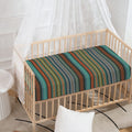 Indian Ethnic Pattern Print Baby Crib Sheet