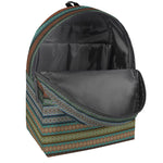 Indian Ethnic Pattern Print Backpack