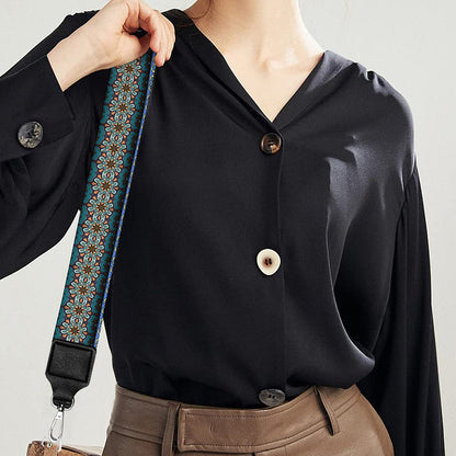 Indian Ethnic Pattern Print Bag Strap
