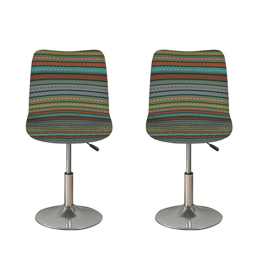 Indian Ethnic Pattern Print Bar Stool Covers