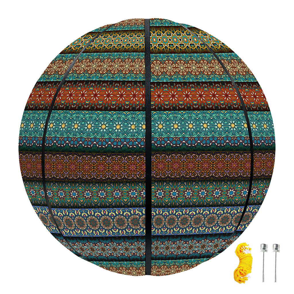 Indian Ethnic Pattern Print Basketball