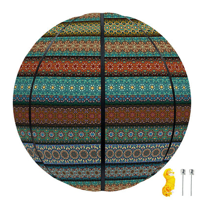 Indian Ethnic Pattern Print Basketball