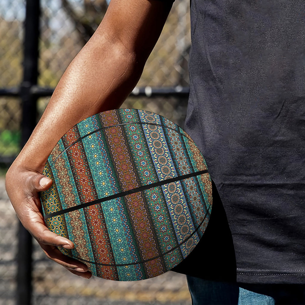 Indian Ethnic Pattern Print Basketball