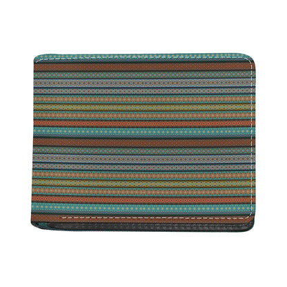 Indian Ethnic Pattern Print Bifold Wallet