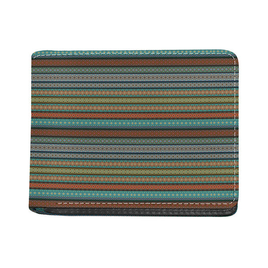 Indian Ethnic Pattern Print Bifold Wallet