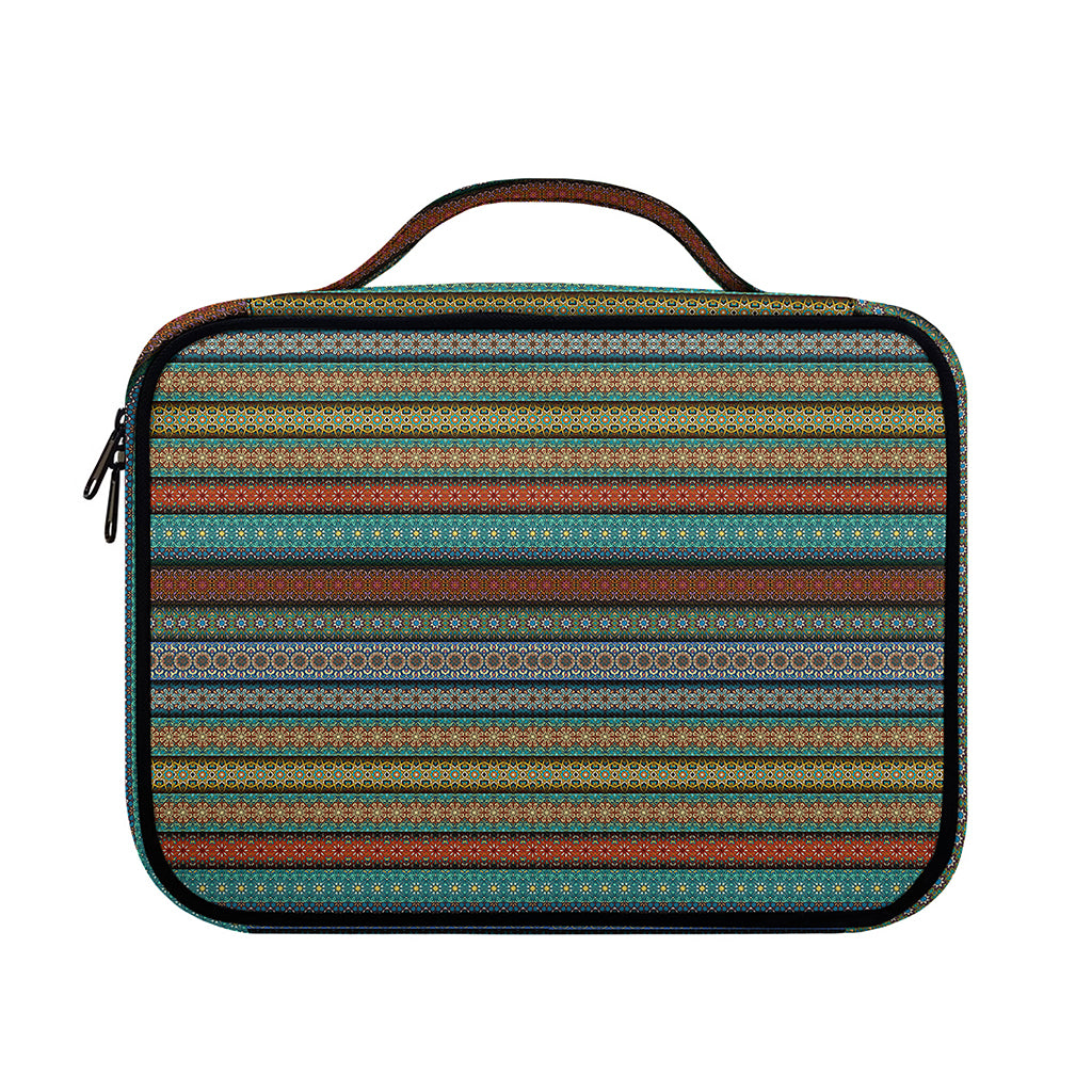 Indian Ethnic Pattern Print Briefcase Bible Bag