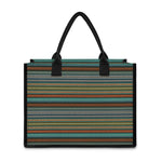 Indian Ethnic Pattern Print Canvas Tote Bag