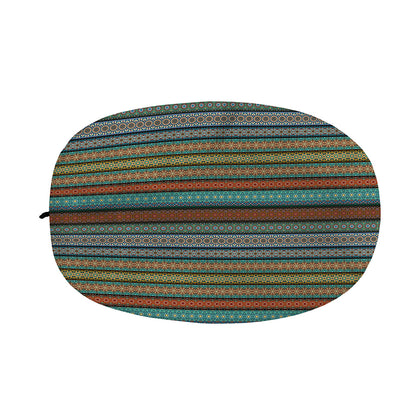 Indian Ethnic Pattern Print Car Side Mirror Covers