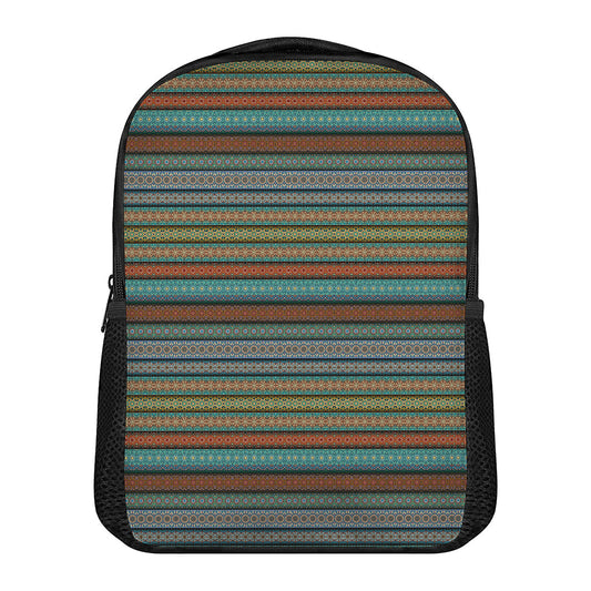 Indian Ethnic Pattern Print Casual Backpack