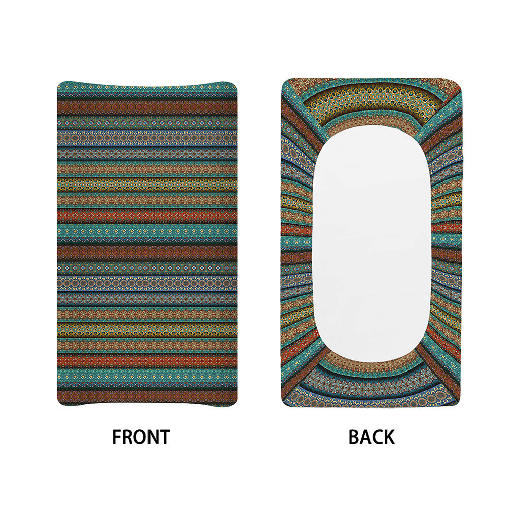 Indian Ethnic Pattern Print Changing Pad Cover