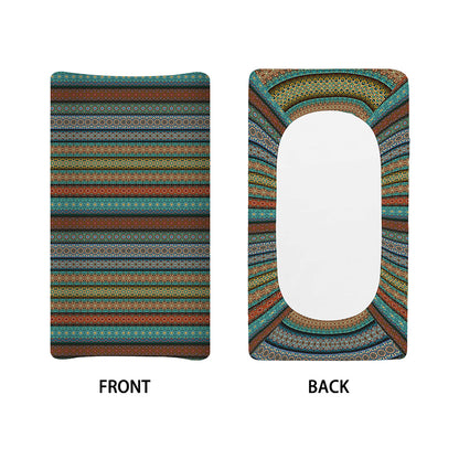 Indian Ethnic Pattern Print Changing Pad Cover