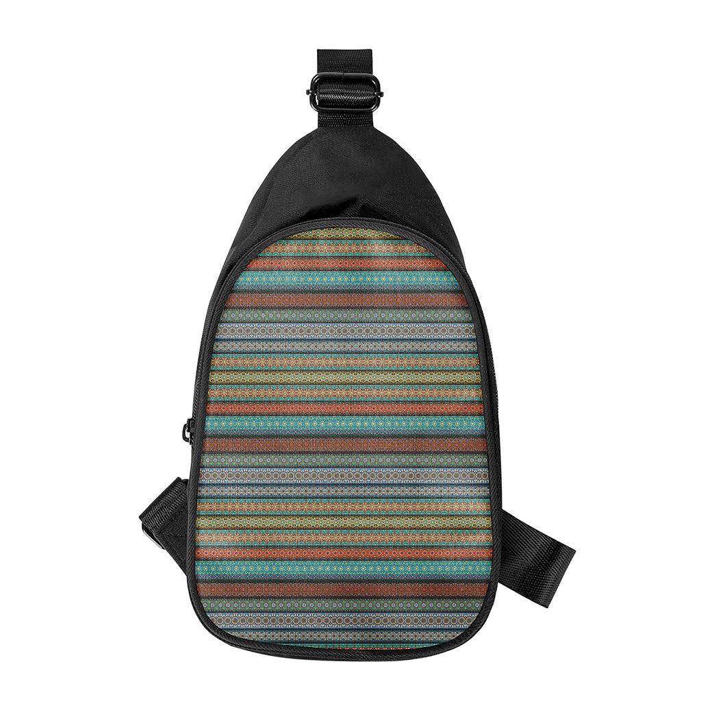 Indian Ethnic Pattern Print Chest Bag